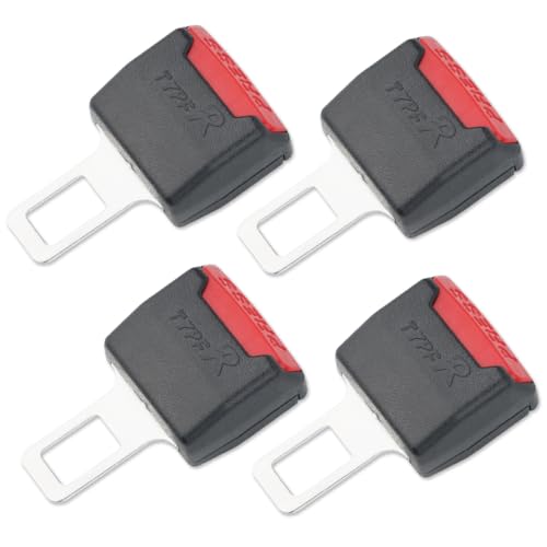 Auto Adapter 4 Stück, Ersatzteile für Automobile, Auto Zubehör Innenraum für die Meisten Pkw LKW Transporter Geeignet(Schwarz)