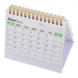 NUOBESTY 2025 Tischkalender Tagesplaner Retro Tischkalender Geschäftsplaner Tischkalender Tischkalender Neujahrs Tischkalender Winziger Kalender Monatskalender Papier