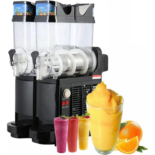 XNYXLPP Kommerzielle Slushy-Getränkemaschine, Slushie-Maschinen, vollautomatischer Cocktail-Smoothie-Eis-Crusher-Mixer, Slush-Smoothies-Maker