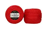 Anchor 4591008-00046 Stickgarne, 100% Baumwolle, rot, Stärke 8, 82m, 16 Gramm