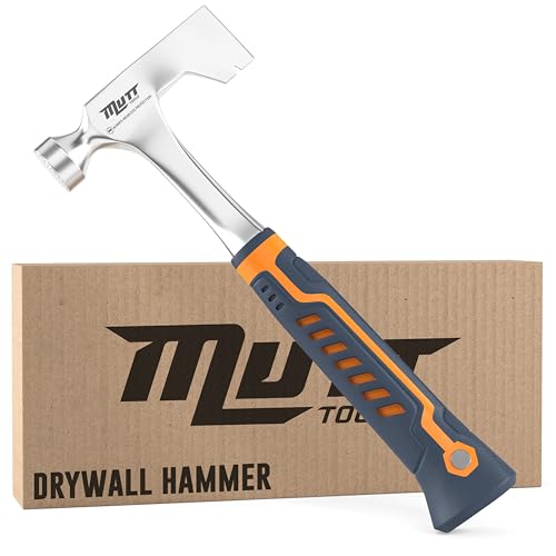 AMERICAN MUTT TOOLS Trockenbauhammer Beil - 396.9 g Hammer für Trockenbau - Trockenbauhämmer, Trockenbau Axt Werkzeug, Trockenbau Beil Hammer, Lath Hammer, Gipshammer, Martillo Para Trockenbau