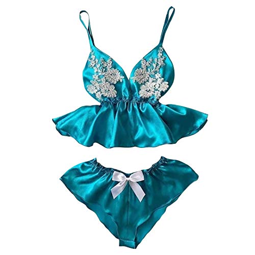 QWUVEDS Größe von Unterwäsche Spitze Blumen Unterwäsche Stück BH Korsett Zwei Plus Frauen Bralette Thermounterwäsche Herren