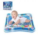 Wassermatte Baby,Wasserspielmatte Spielzeug,Wassermatte Baby bpa frei Förderung der sensorischen Entwicklung,Baby Wassermatte Katze,Wassermatte für 3 6 9 Monate,Wasserspielmatte Baby baby matte wasser