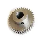 Motorritzel, Zahnrad, Modulritzel, 1 Stück 1,25 Modul 30T 32T 33T 35T 37T 39 Zähne Stirnrad aus Kohlenstoffstahl 1,25 M 36 Zähne Ritzel 4 mm 5 mm 6 mm 6,35 mm 7 mm 8 mm Bohrung Stirnrad Kegel(8mm Bore