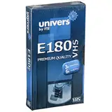 Univers by FTE Maximal Videokassette E180, schwarz