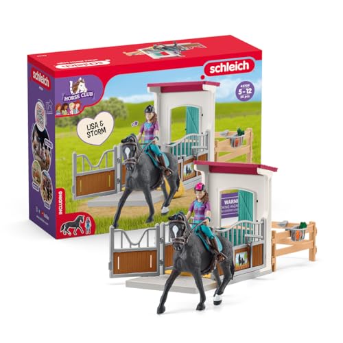 Schleich Pferdebox mit Lisa & Storm