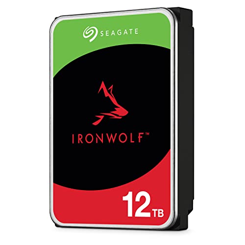 Seagate IronWolf NAS 12 TB Interne Festplatte ST12000VN0007 3,5 Zoll HDD 7200RPM 256MB SATA3 (Generalüberholt)