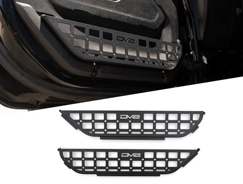 Schlanke Vordertür-Molle-Taschen für Jeep Wrangler JL 2018–2024 & Gladiator JT 2020–2024, ersetzt das schwache Fabriknetz, MOLLE-Panel-Design, schlankere Breite für verbesserte Beinfreiheit, Verkauf
