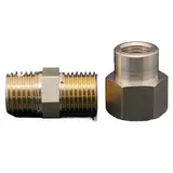 BLBTEDUAMDE M18 M20 M22 Metrisches 1/4" 1/2" BSP Außengewinde Sechskant Messing Rohrverschraubung Adapter Koppler Reduzierstück (Size : M M14x1.5-M M20x1.5)