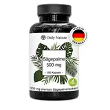 Only Nature Sägepalmenextrakt 500 mg - 180 Prosta Kapseln - Natürlich & Wirksam - in Deutschland produziert & Laborgeprüft - Sägepalme Prostata Kapseln