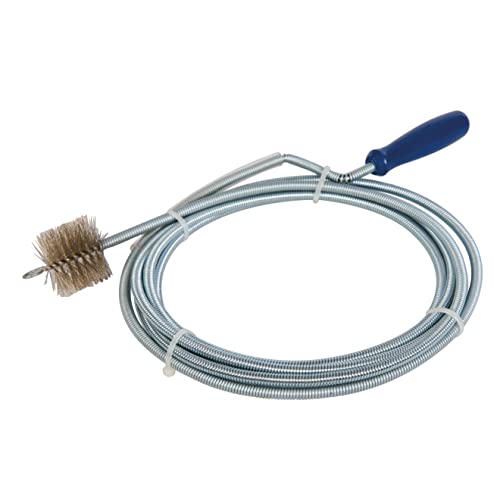 Silverline - Rohrreinigungsspirale mit Bürste 3 m (342654)