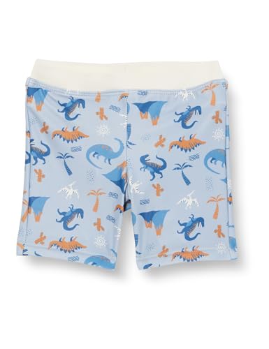 Playshoes Jungen UV-Schutz Badehose Schwimmhose Badeshorts Badebekleidung, Shorts Dino Allover, 110/116