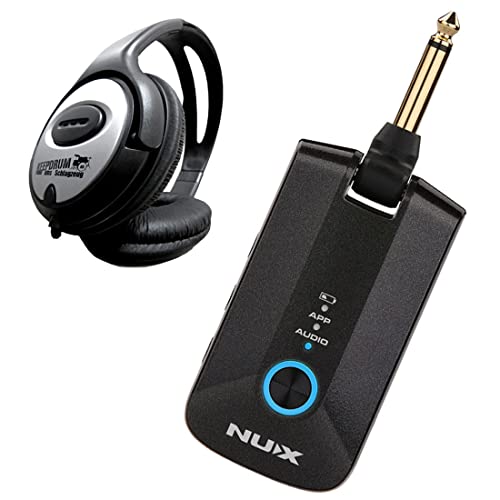 NUX MP-3 Mighty Plug Pro Amp-Plug Gitarren-Verstärker + keepdrum Kopfhörer