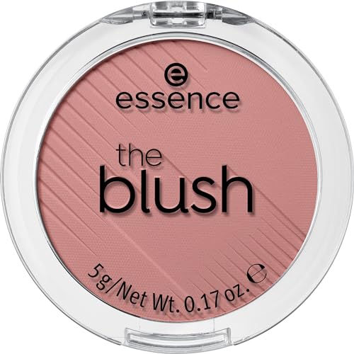 essence cosmetics the blush, Rouge, Nr. 90 Bedazzling, rot, langanhaltend, matt, natürlich, vegan, Mikroplastik Partikel frei, Nanopartikel frei (5g)