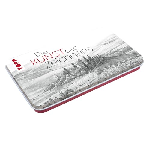 Die Kunst des Zeichnens Zeichenmaterial mit Metalldose: Der perfekte Einstieg fürs Zeichnen