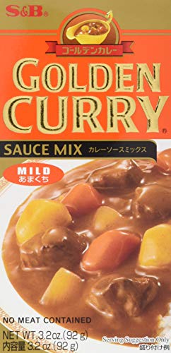 S&B Würzpaste golden Curry mild, 12er Pack (12 x 92 g)