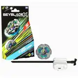 Beyblade X Lance Knight 4-80HN Starter Pack Kreisel und Starter, Abwehr-Typ mit X-Celerator, mit 2 Klicks zusammenbauen und in der Arena kämpfen, originelles Kinder ab 8 Jahren