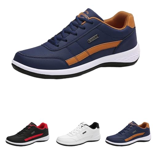 WIWIDANG Orthox Ergonomische Schmerzlindernde Komfortschuhe Unisex, Outdoor Turnschuhe Orthopädische Schuhe Sneakers (Blau, Erwachsene, Damen, 43, Numerisch, EU Schuhgrößensystem, M)