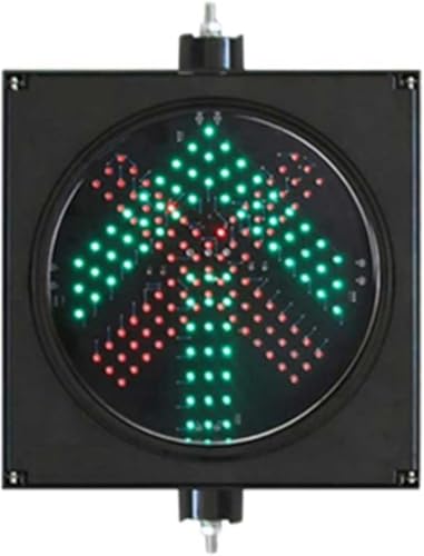 BAOLIQ LED Ampel 2 in 1 IP65 Rot/Grün 300mm LED Ampel für Mautstation Autobahn Autowäsche (220V)