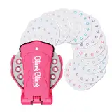 XPEX Glitzer haare Glitzersteine haare Diamond Hair Machine Hair Gemstone Styler Hair Glitter Machine Haare Glitzersteine Maschine with 180 Hair Gems Haar Glitzer Gerät Strasssteine Gemstone Styler