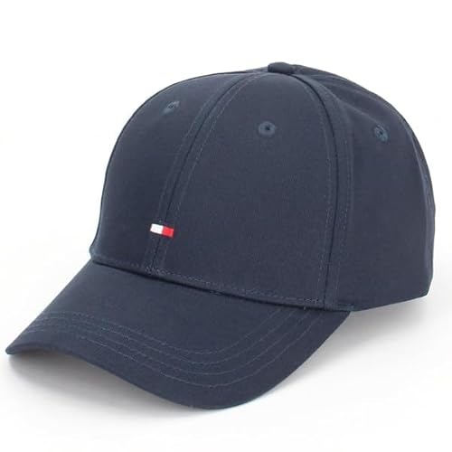 Tommy Hilfiger Kinder Unisex Cap Small Flag Cap Basecap, Blau (Space Blue), L-XL