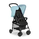 hauck Buggy Sport, Ultra Leicht - nur 5,9 kg, für Kinder bis 15 kg, Klein Zusammenklappbar, Reisebuggy mit Liegefunktion, Extra Großer Korb bis 3 kg (Blue)