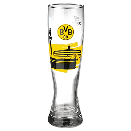 Borussia Dortmund Weizenglas Glas (one Size, transparent)