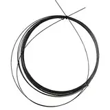 Superelastischer Draht aus Nitinol-Legierung, Nickel-Titan, gerader Draht, 0,1–1,8 mm, hyperelastisches Filament, schwarzer Federstahldraht, 1 m, 0,1 mm x 1 m