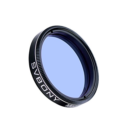 Svbony Mondfilter für Teleskop 1.25", Teleskopfilter mit Eloxierter Schale, Optischem Glas aus Aluminiumlegierung, Teleskop Okular Zubehör für Sternenhimmel Mond Beobachtung