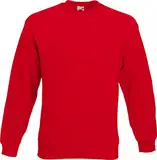 Fruit of the Loom - Sweatshirt 'Set-In' XL,Red