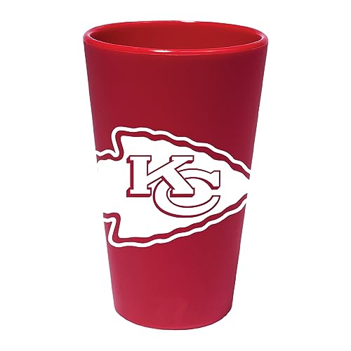 Wincraft NFL Silikon Trinkbecher 470 ml Color Kansas City Chiefs