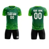 Personalisiertes Fußballtrikot, Namensnummer, Logo, personalisiertes Fußballtrikot, Shorts, Kinder, Jungen, Herren, Fußball, Geburtstag, Partyzubehör, A-04, Einheitsgröße