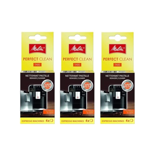 SomosTrade Reinigungsset mit 3 x Reinigungstabletten Perfect Clean für Melitta Espresso- und Kaffeevollautomaten.