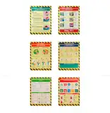Yellow Safety - Arbeitsplatzsicherheit – nicht laminiert, 30,5 x 40,6 cm (Kombination)