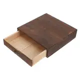 OUNONA Schubladenorganisator aus Holz Praktische Aufbewahrungsbox für Schreibtisch und Langlebig für Büro Schlafzimmer und Badezimmer