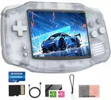 RG 34XX Handheld Spielekonsole,Retro Konsole RG34XX Eingebaut 32G+64G mit über 5000+ Spielen,3,4 Zoll IPS Screen 3500mAh,Handheld Game Console Support Wi-Fi Multiplayer und HD TV-Ausgang(Glacier Blue)