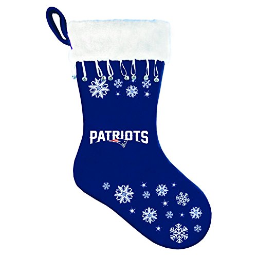 Topperscot NFL New England Patriots Schneeflocke Weihnachtsstrumpf