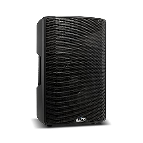 Alto Professional TX312 – 700 Watt 12-Zoll 2-Wege aktiver PA-Lautsprecher mit Signal-Limiting und schaltbarem Mikrofon/Line-Preamp und XLR In/Out
