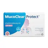 MucoClear Protect Inhalationslösung verflüssigt den Schleim in der Lunge, 20 St. Einzeldosisbehältnisse
