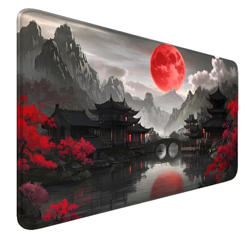 smatcamp MTG Spielmatte mit Zonen, 24"x 14" MTG Spielmatte Board Game genähte Kanten Glatte Gummioberfläche TCG Spielmatte mit Aufbewahrungsbeutel Für Personen ab 14 Jahren