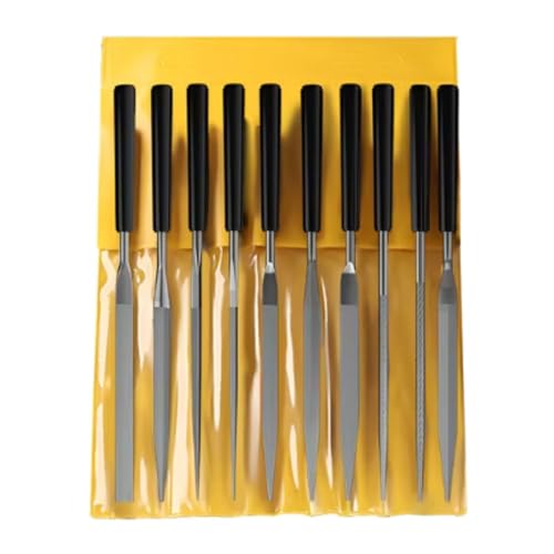 10pcs Metallfeinzahn Datei Kits Für Professionelle Holz Und Metallhandwerkskunstglattpolieren Aus Metallglas