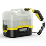 Fanttik NB8 Nano Tragbarer, kabelloser, elektrischer Hochdruckreiniger mit 8 LiterTank, einziehbarem Sprühkopf, 2600 mAh, Waschmaschine für Terrasse, Campingdusche und Haustierreinigung