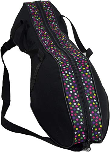 Aves-24 WAVEBOARDTASCHE bis 90 cm Waveboard Tasche Bag Transporttasache Trageriemen (4. Dots)