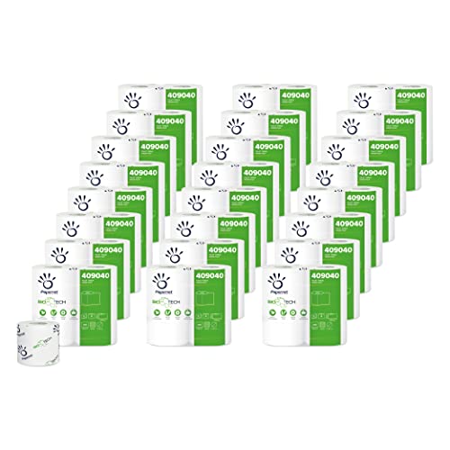 Papernet 409040 Kleinrollen - Toilettenpapier Bio Tech - 96 Rollen (24 Verpackungseinheit von 4 Rollen)