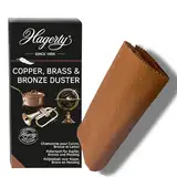 Hagerty Copper, Brass & Bronze Duster I Poliertuch für Kupfer Bronze & Messing, Antioxidationsschutz, 36x55 cm, 42 g