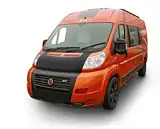 AB3-00597 Auto BRA Vollbra für die ganze Motorhaube kompatibel mit Fiat Ducato Peugeot Boxer Citroen Jumper Bj. 2006-2014 Haubenbra Steinschlagschutz Tuning Bonnet Bra