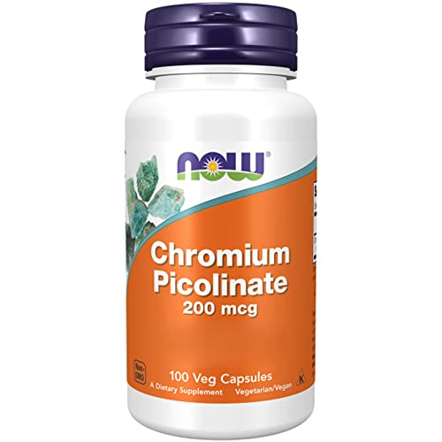 Now Foods, Chromium Picolinate, 200 mcg (Kapseln, 100, stück)