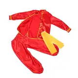 ifundom 1 Set Kinder Kampfsport Uniform Kostüm Tai Chi Uniformen Kinder Tai Chi Uniform Vielseitiger Kung Fu Anzug Kinder Kampfsportausrüstung Chinesische Kung Fu Kleidung Polyester