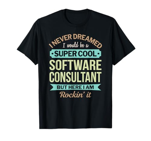 Software Berater Geschenk Lustige Wertschätzung T-Shirt