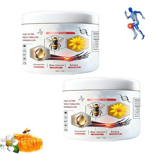 Generic Todahof Bienengiftsalbe-Todahof Bienengiftlinderungscreme-bee Venom Cream-Gelenkschmerzen Schnell Lindern(2 Stück)